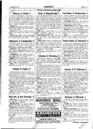 ABC MADRID 22-01-1996 página 77