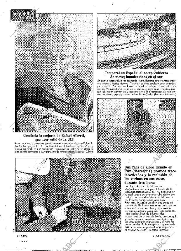ABC MADRID 22-01-1996 página 8