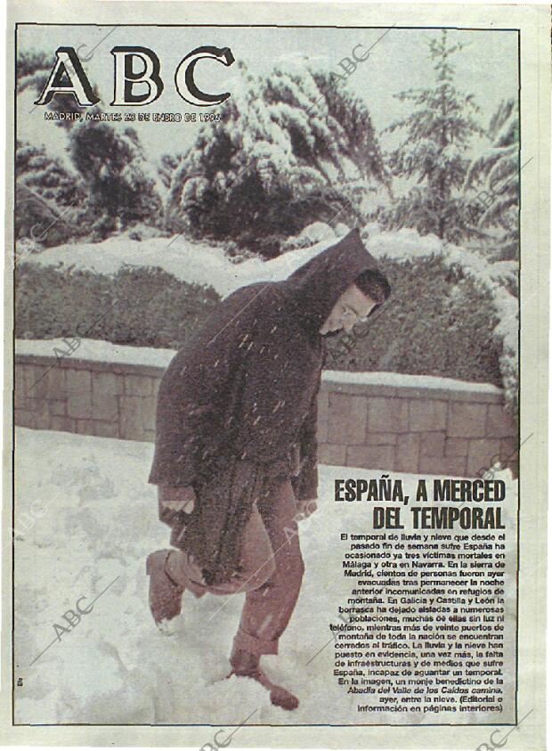 ABC MADRID 23-01-1996 página 1