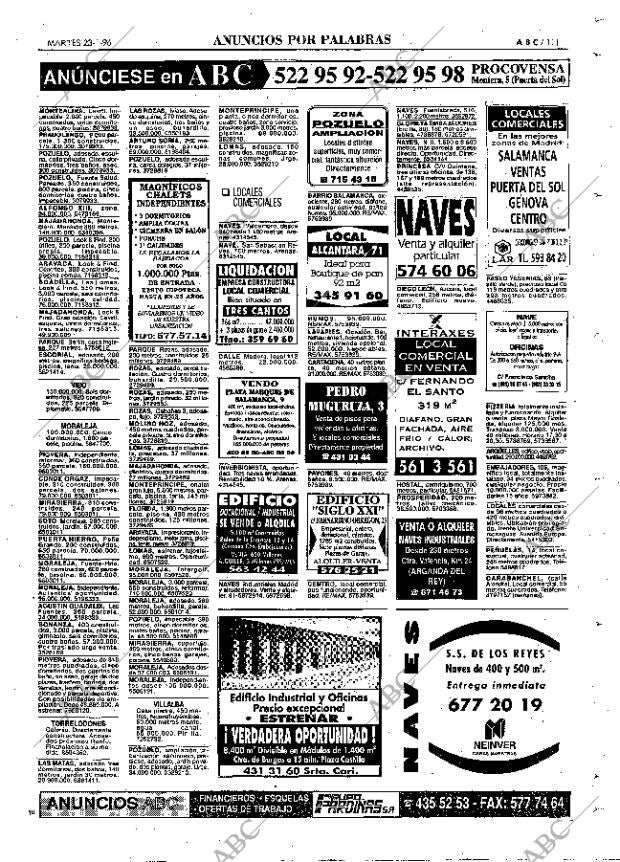 ABC MADRID 23-01-1996 página 111