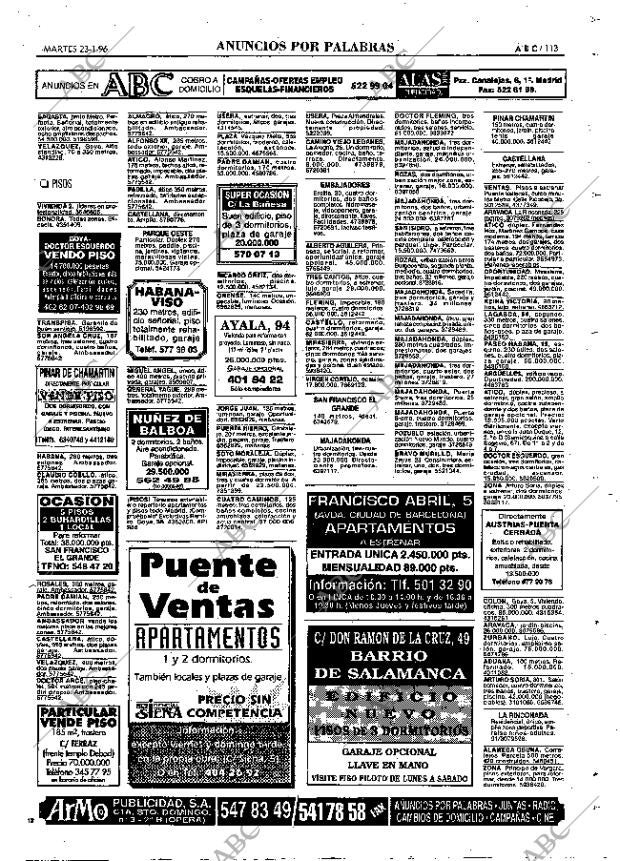 ABC MADRID 23-01-1996 página 113