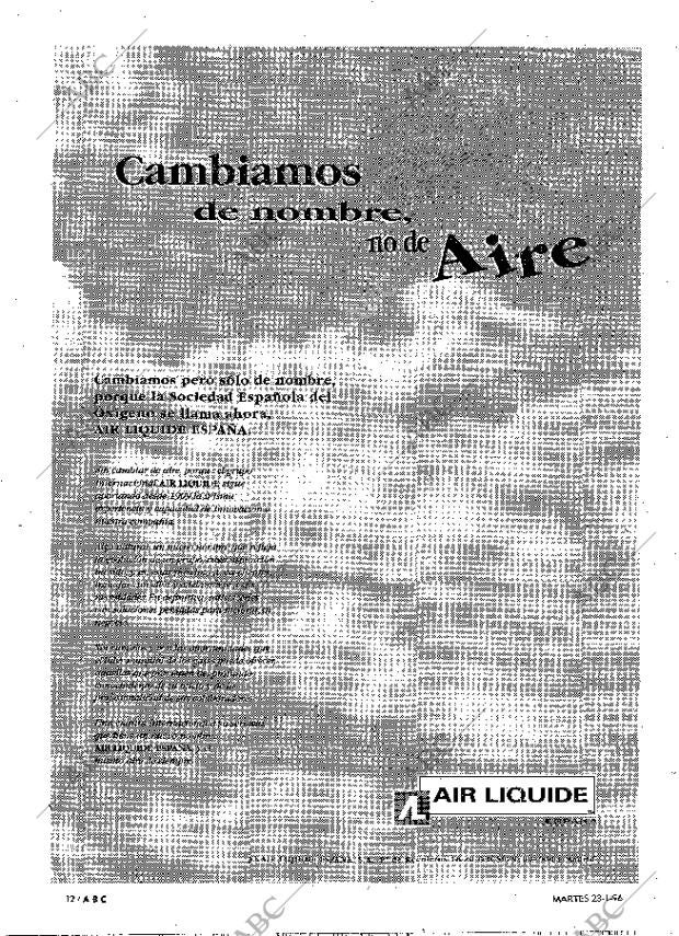 ABC MADRID 23-01-1996 página 12