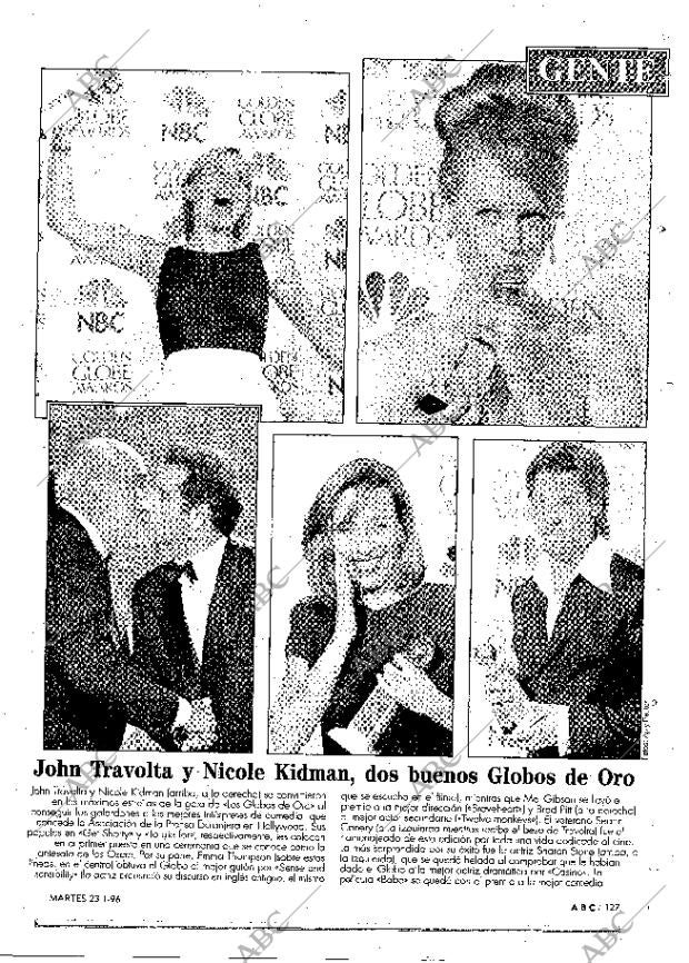 ABC MADRID 23-01-1996 página 127