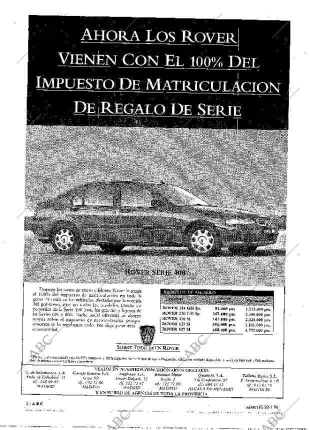 ABC MADRID 23-01-1996 página 2