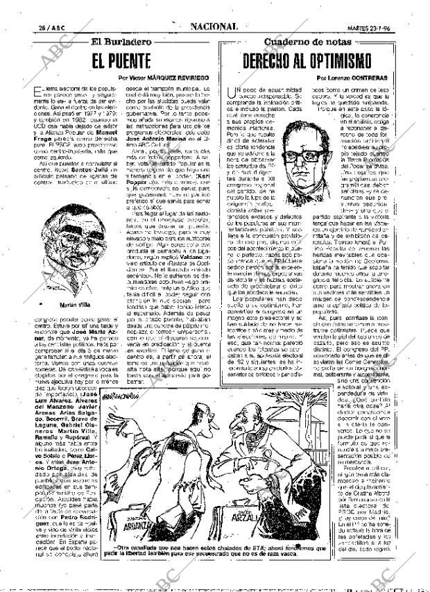ABC MADRID 23-01-1996 página 28
