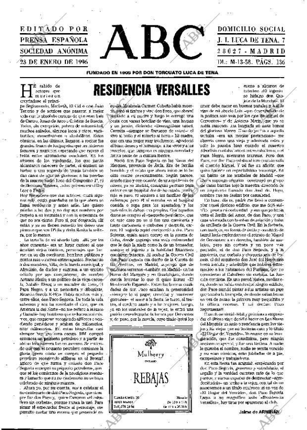 ABC MADRID 23-01-1996 página 3