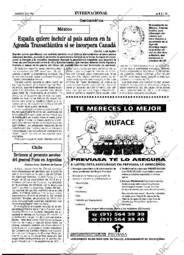ABC MADRID 23-01-1996 página 33