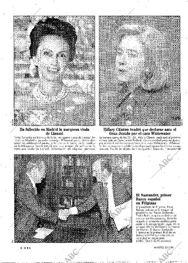 ABC MADRID 23-01-1996 página 8