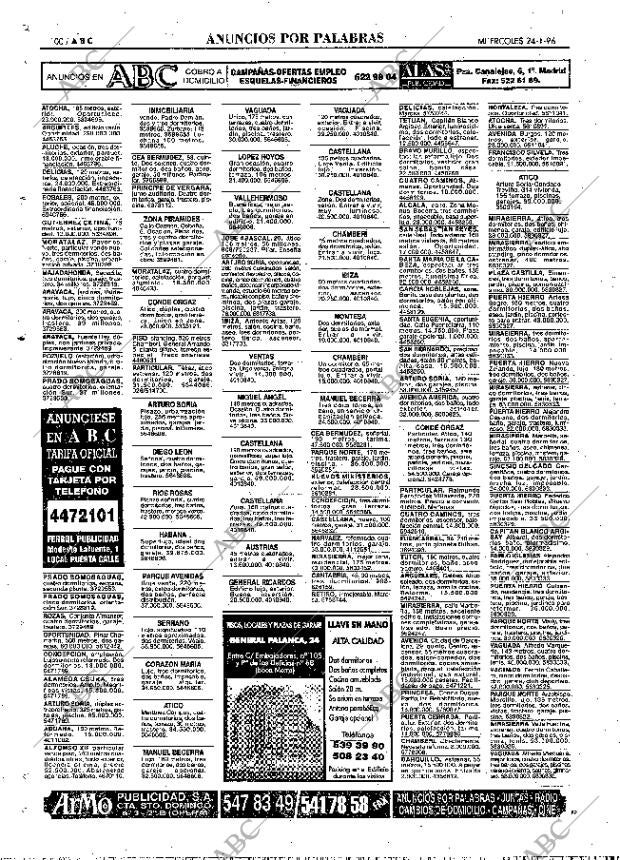 ABC MADRID 24-01-1996 página 100