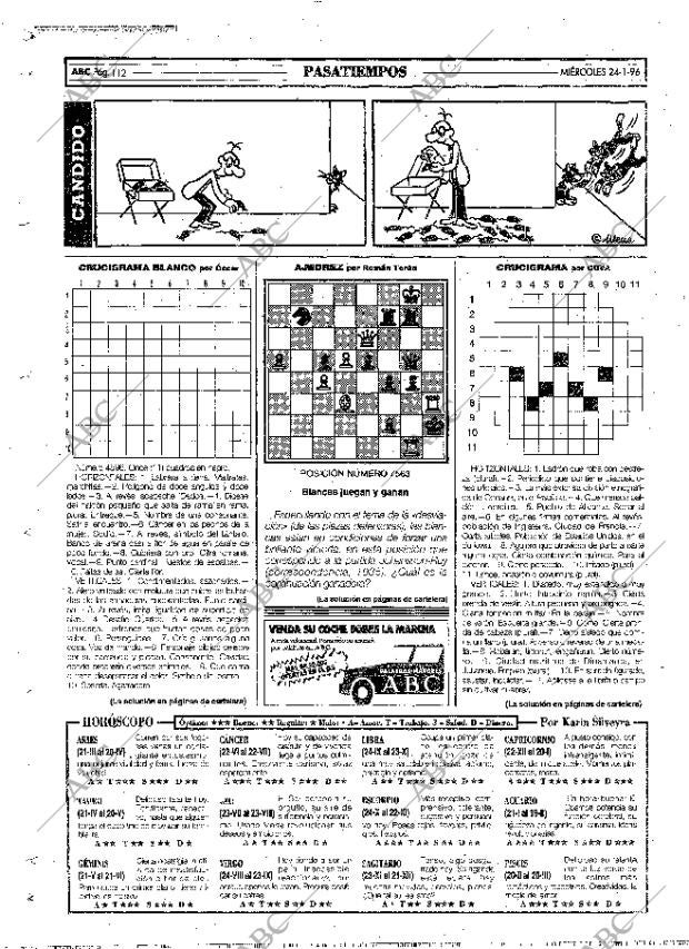 ABC MADRID 24-01-1996 página 112