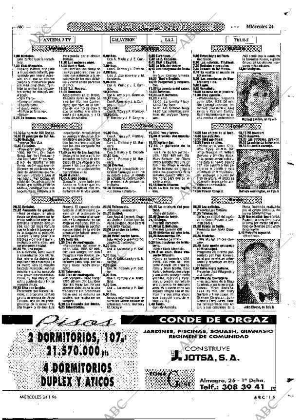 ABC MADRID 24-01-1996 página 119
