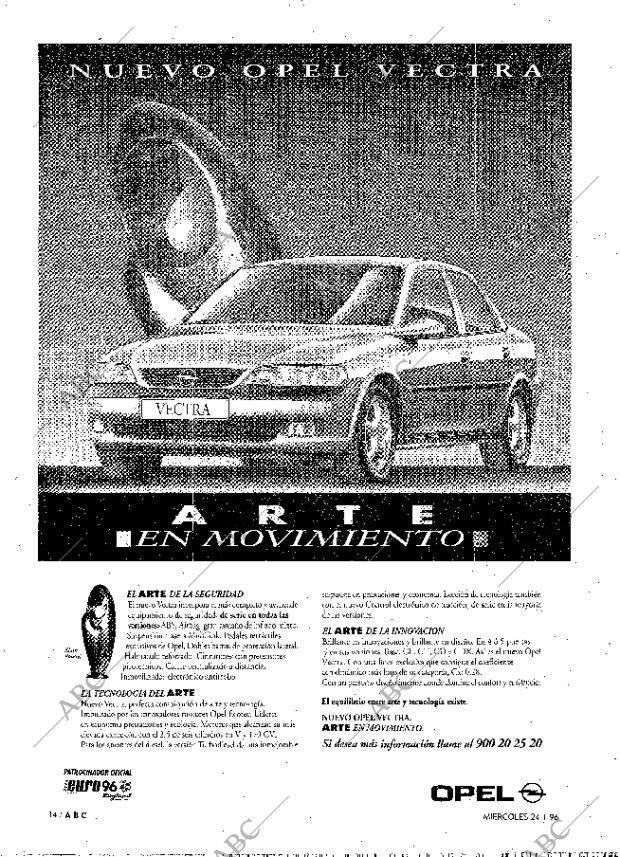 ABC MADRID 24-01-1996 página 14