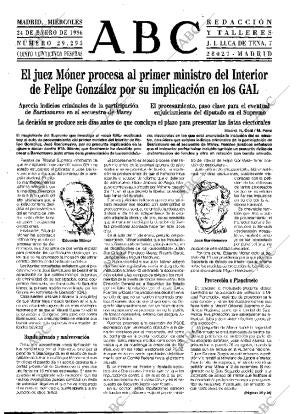 ABC MADRID 24-01-1996 página 15