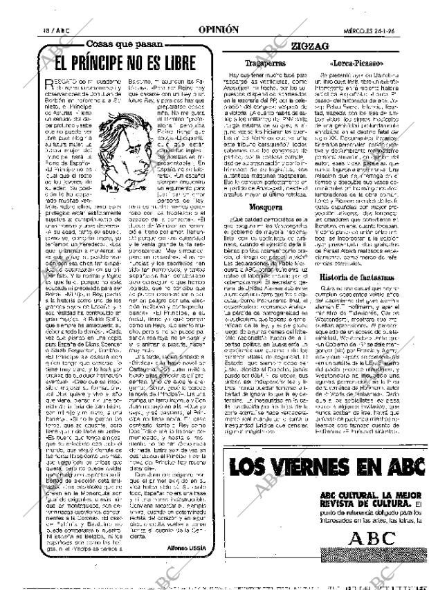 ABC MADRID 24-01-1996 página 18