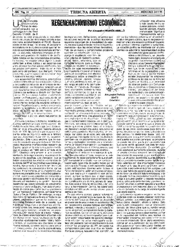ABC MADRID 24-01-1996 página 24