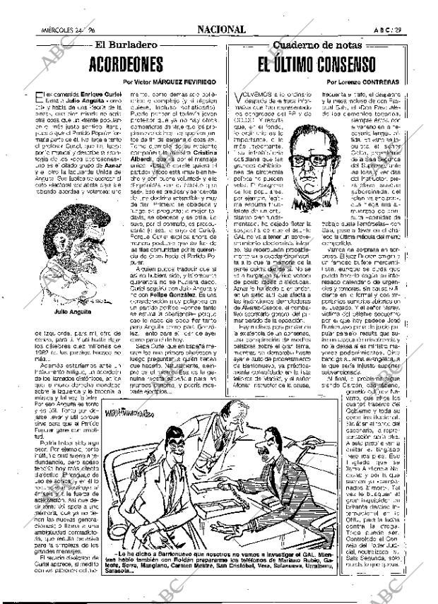 ABC MADRID 24-01-1996 página 29