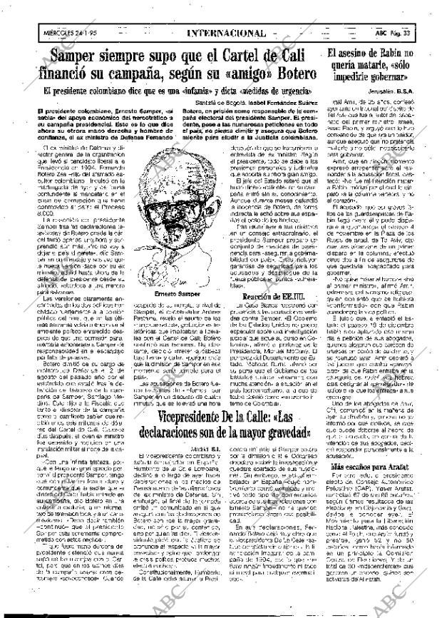 ABC MADRID 24-01-1996 página 33