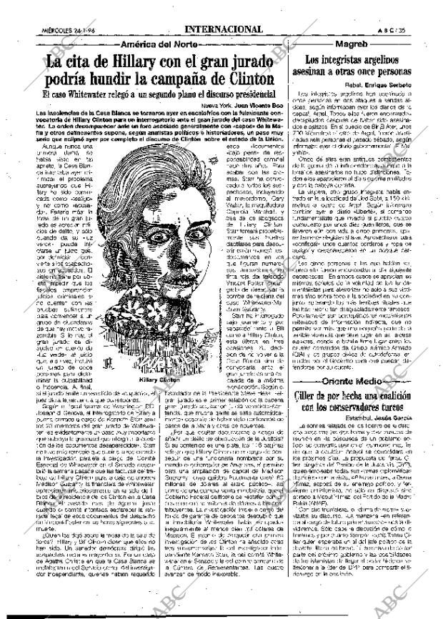 ABC MADRID 24-01-1996 página 35