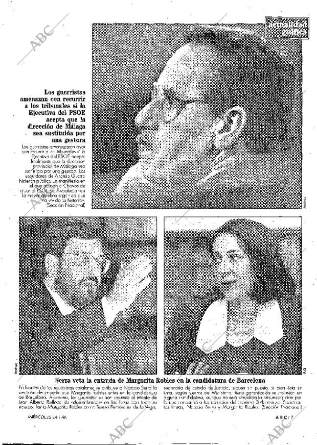 ABC MADRID 24-01-1996 página 7