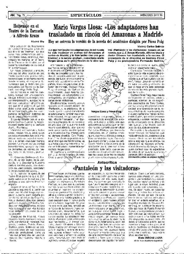 ABC MADRID 24-01-1996 página 76