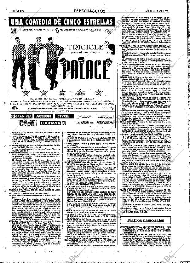 ABC MADRID 24-01-1996 página 80