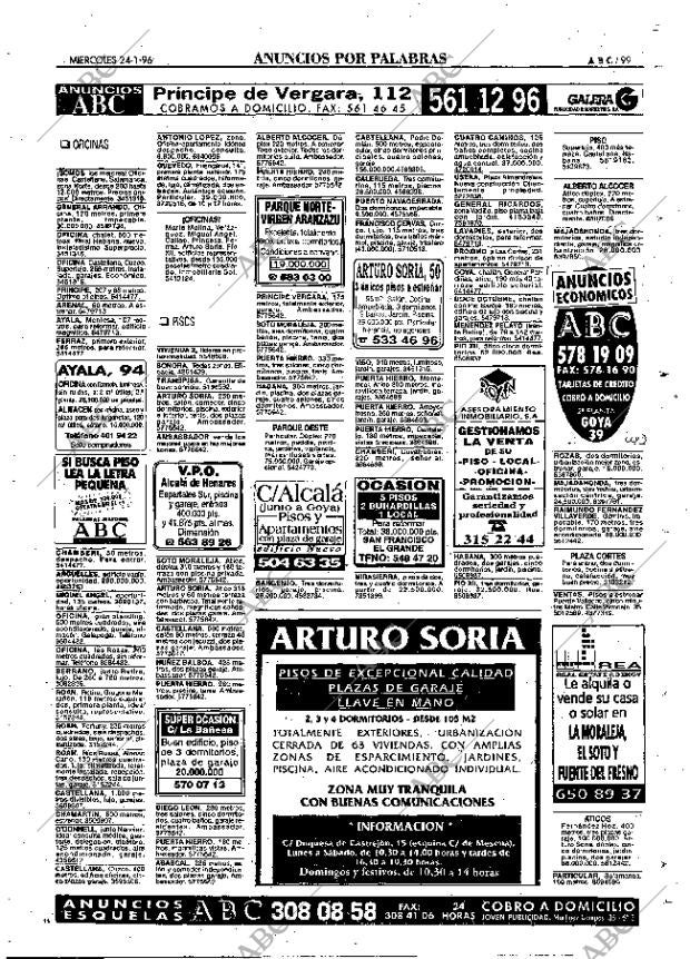 ABC MADRID 24-01-1996 página 99