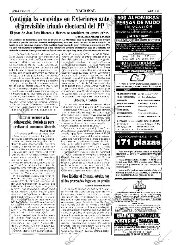 ABC SEVILLA 26-01-1996 página 27