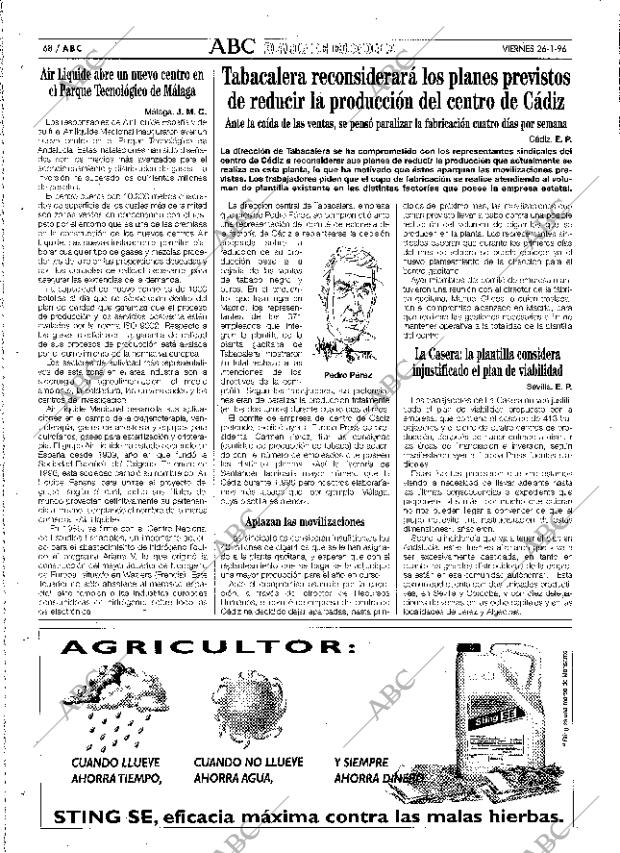 ABC SEVILLA 26-01-1996 página 68