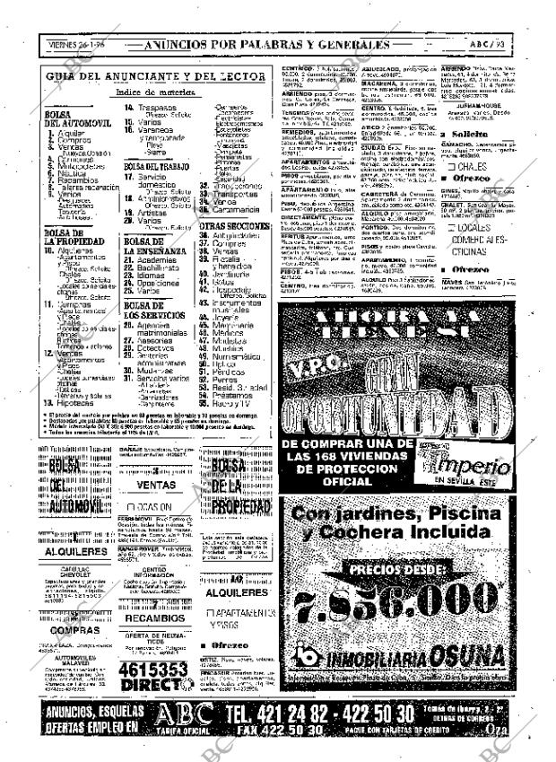 ABC SEVILLA 26-01-1996 página 93