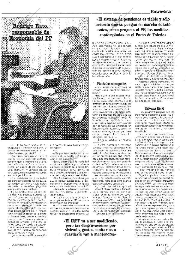 ABC SEVILLA 28-01-1996 página 11