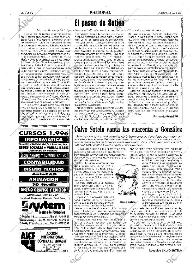 ABC SEVILLA 28-01-1996 página 30