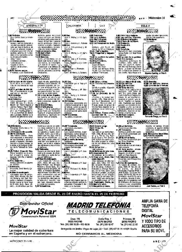 ABC MADRID 31-01-1996 página 119