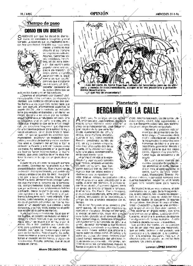 ABC MADRID 31-01-1996 página 18