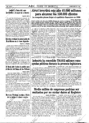 ABC MADRID 31-01-1996 página 38