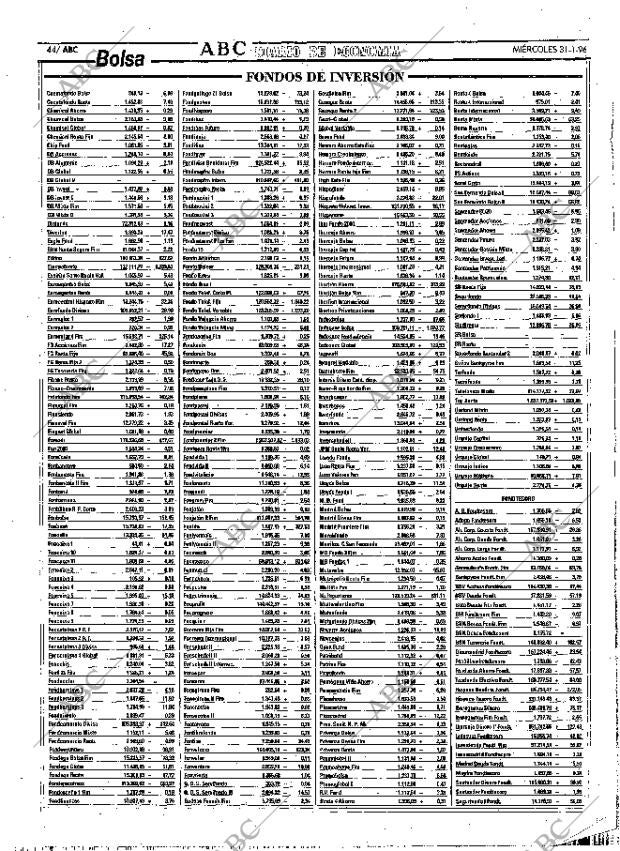 ABC MADRID 31-01-1996 página 44