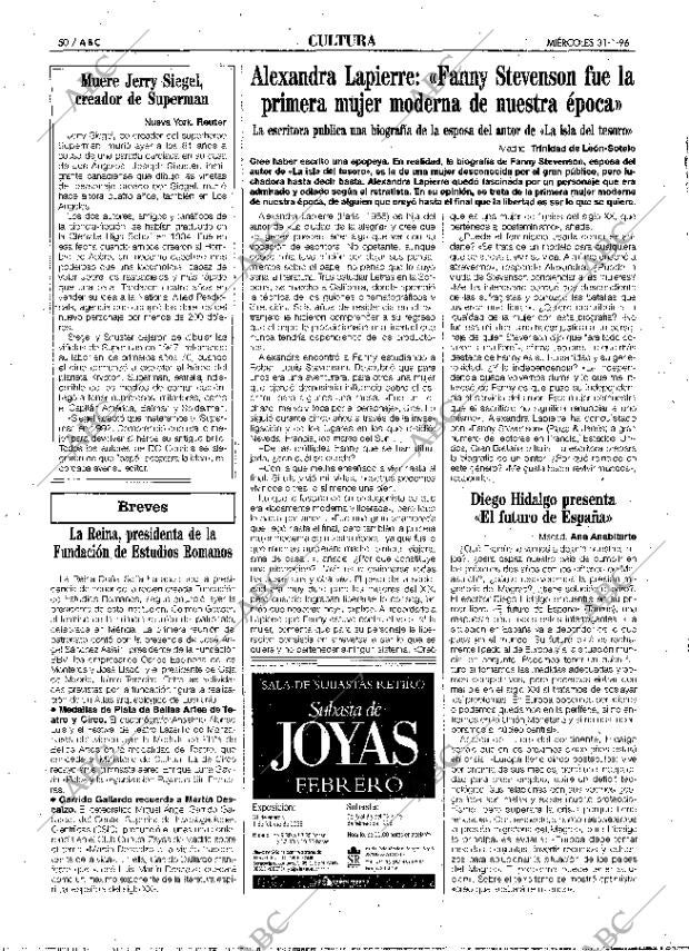 ABC MADRID 31-01-1996 página 50