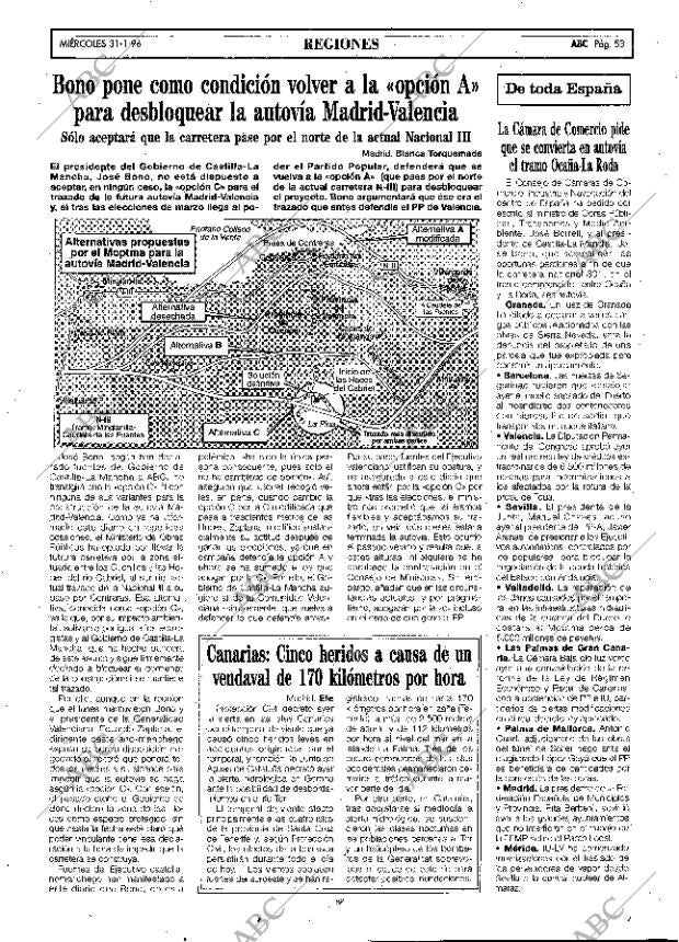 ABC MADRID 31-01-1996 página 53