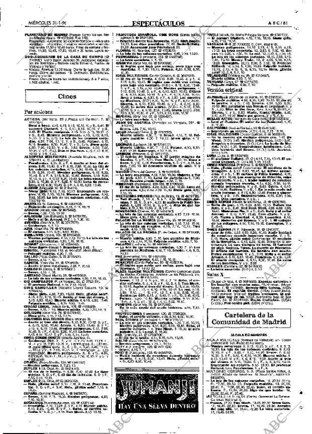ABC MADRID 31-01-1996 página 81