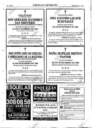 ABC MADRID 31-01-1996 página 84