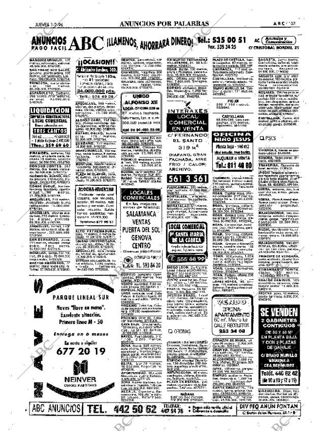 ABC MADRID 01-02-1996 página 103