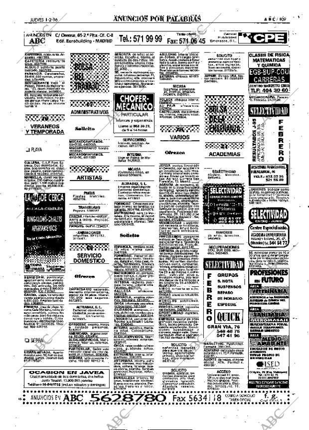 ABC MADRID 01-02-1996 página 109