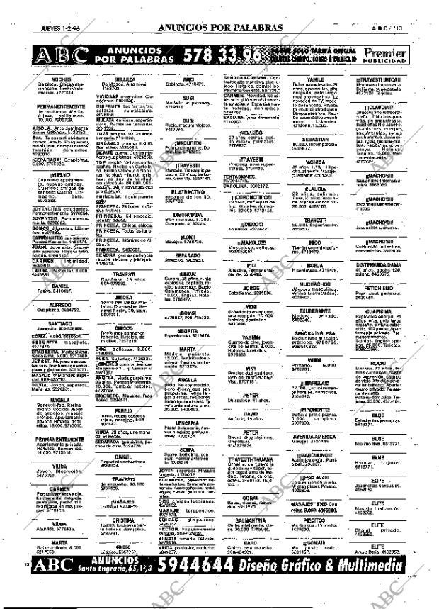 ABC MADRID 01-02-1996 página 113