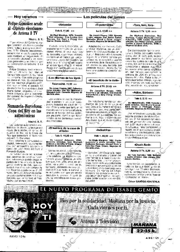 ABC MADRID 01-02-1996 página 125