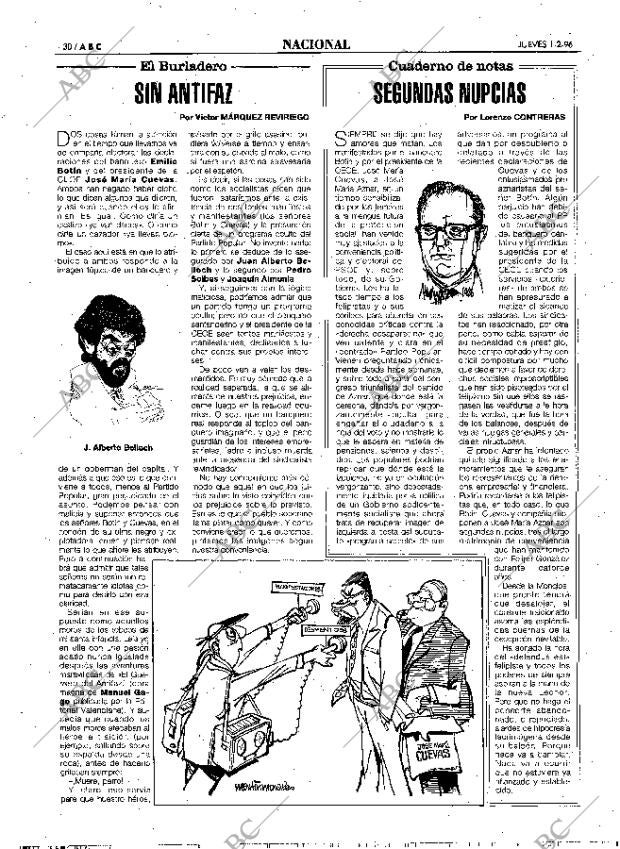 ABC MADRID 01-02-1996 página 30