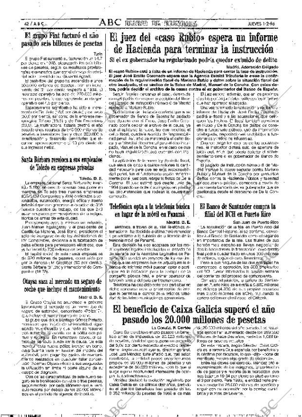 ABC MADRID 01-02-1996 página 42