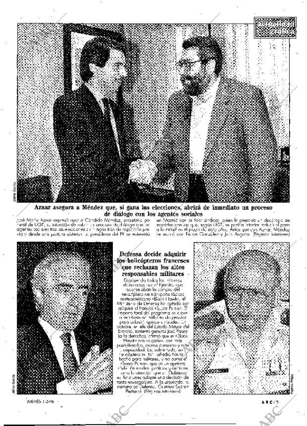 ABC MADRID 01-02-1996 página 5