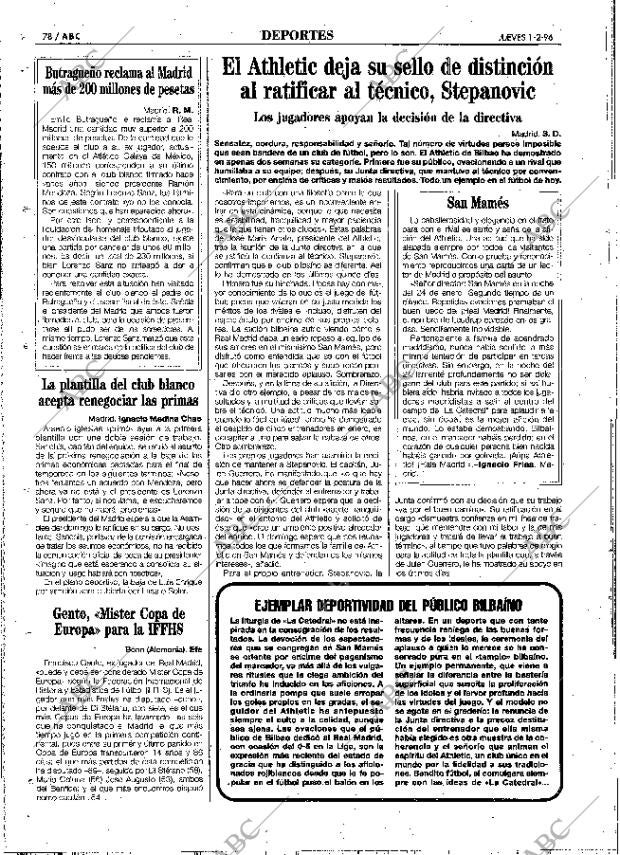 ABC MADRID 01-02-1996 página 78