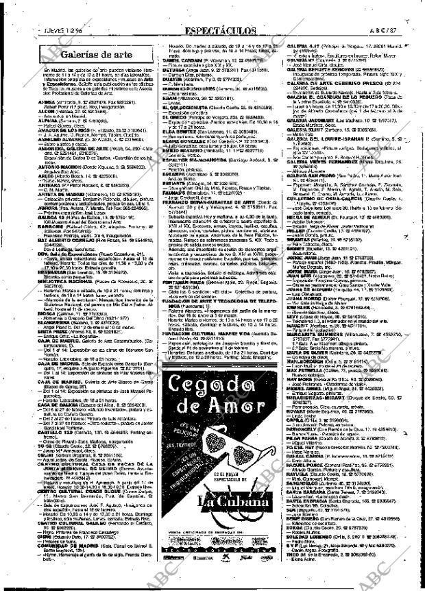 ABC MADRID 01-02-1996 página 87