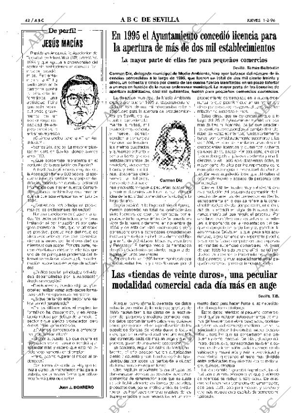 ABC SEVILLA 01-02-1996 página 42