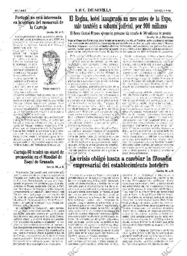 ABC SEVILLA 01-02-1996 página 44